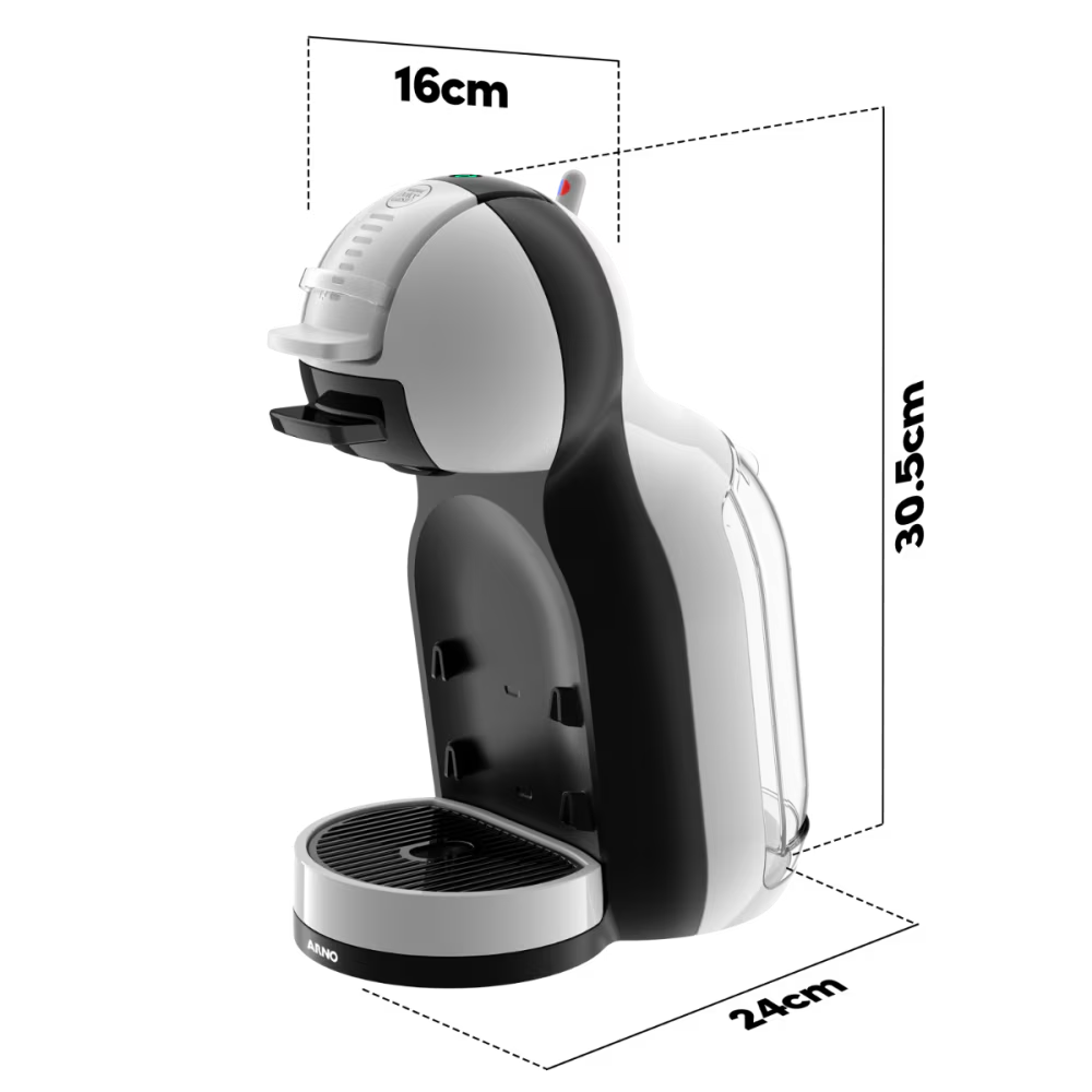 Mini Me Cinza e Preta 110v Automática