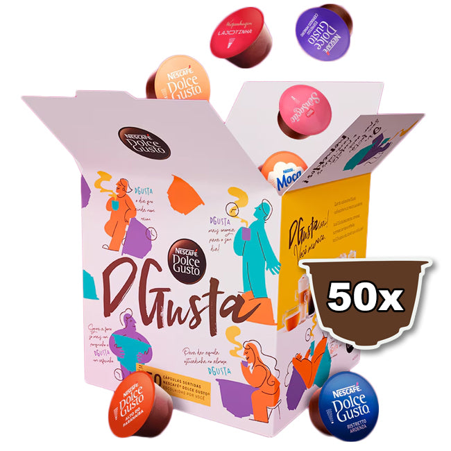 CAIXA DGUSTA 50x CÁPSULAS